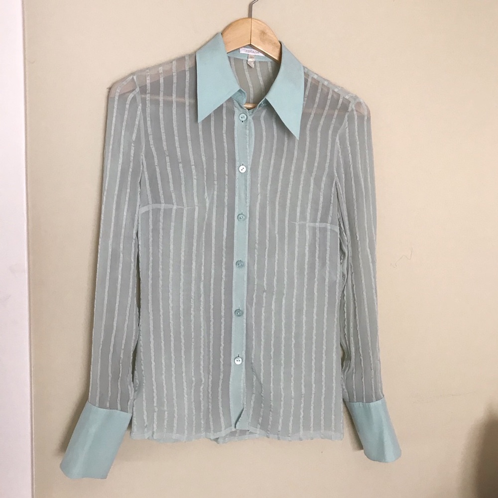 Escada Mint Blouse